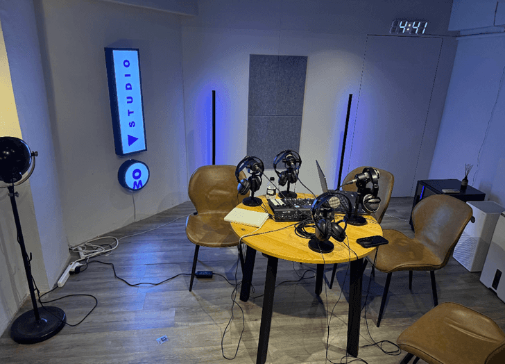 Studio 307 錄音空間全景